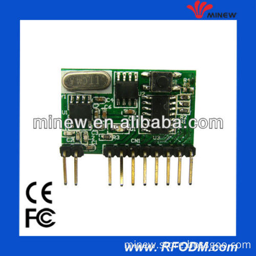learning code 1527 rf receiver module 6 channels output